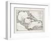 A Complete Map of the West Indies Containing the Coasts of Florida, Louisiana, New Spain and Terra-Samuel Dunn-Framed Giclee Print