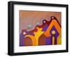 A Completely Unknown Animal Tries to Enter the House, 2009-Jan Groneberg-Framed Giclee Print