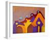 A Completely Unknown Animal Tries to Enter the House, 2009-Jan Groneberg-Framed Giclee Print