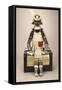 A Composite Japanese Armour Suit with a Saotome Helmet-null-Framed Stretched Canvas