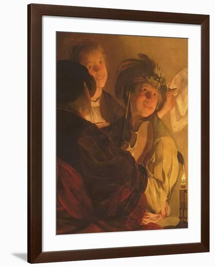 A Concert, 1626-Hendrick Ter Brugghen-Framed Giclee Print