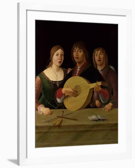 A Concert, C. 1490-Lorenzo Costa-Framed Giclee Print