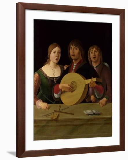 A Concert, C. 1490-Lorenzo Costa-Framed Giclee Print