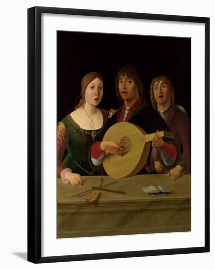 A Concert, C. 1490-Lorenzo Costa-Framed Giclee Print