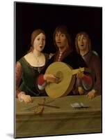 A Concert, C. 1490-Lorenzo Costa-Mounted Giclee Print
