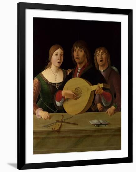 A Concert, C. 1490-Lorenzo Costa-Framed Giclee Print