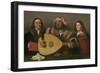 A Concert, c.1518-20-Giovanni de Busi Cariani-Framed Giclee Print