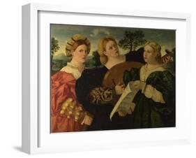 A Concert, C. 1525-null-Framed Giclee Print