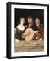 A concert, ca.1485-95-Lorenzo Costa-Framed Giclee Print