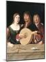 A concert, ca.1485-95-Lorenzo Costa-Mounted Giclee Print