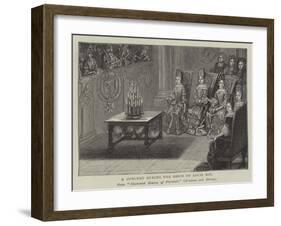 A Concert During the Reign of Louis XIV-null-Framed Giclee Print