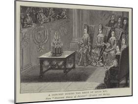 A Concert During the Reign of Louis XIV-null-Mounted Giclee Print