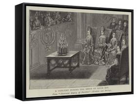A Concert During the Reign of Louis XIV-null-Framed Stretched Canvas