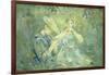 A Concert in the Garden, 1890-Berthe Morisot-Framed Giclee Print