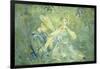 A Concert in the Garden, 1890-Berthe Morisot-Framed Giclee Print