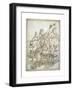 A Concert, Late 17th or 18th Century-Pier Leone Ghezzi-Framed Giclee Print