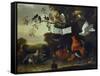 A Concert of Birds-Melchior de Hondecoeter-Framed Stretched Canvas