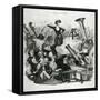 A Concert of Hector Berlioz in 1846-Andreas Geiger-Framed Stretched Canvas