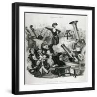 A Concert of Hector Berlioz in 1846-Andreas Geiger-Framed Giclee Print