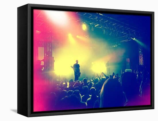 A Concert Shot-graphicphoto-Framed Stretched Canvas