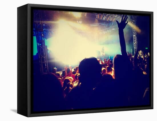 A Concert Shot-graphicphoto-Framed Stretched Canvas