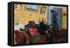 A condolence visit-Christian Krohg-Framed Stretched Canvas