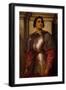 A Condottiere, 1871-72 (Oil on Canvas)-Frederic Leighton-Framed Giclee Print
