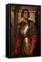 A Condottiere, 1871-72 (Oil on Canvas)-Frederic Leighton-Framed Stretched Canvas