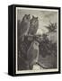 A Conference of Horned Owls, Three Heads are Better Than One-Alexander Francis Lydon-Framed Stretched Canvas