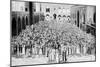 A Congregation Faces the Holy Kaaba in Mecca's Mosque, Saudi Arabia, 1922-null-Mounted Giclee Print