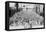 A Congregation Faces the Holy Kaaba in Mecca's Mosque, Saudi Arabia, 1922-null-Framed Stretched Canvas