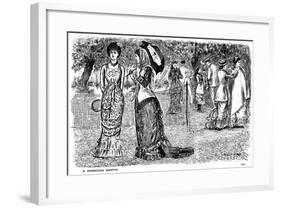 A Conscious Martyr, 1881-George Du Maurier-Framed Giclee Print