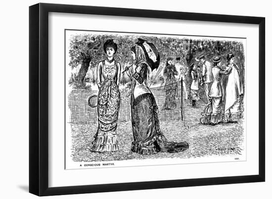 A Conscious Martyr, 1881-George Du Maurier-Framed Giclee Print