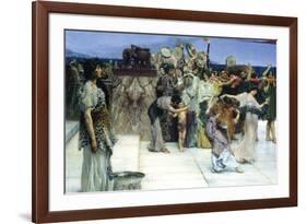 A Consecration of Bacchus, Detail-Sir Lawrence Alma-Tadema-Framed Art Print