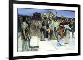 A Consecration of Bacchus, Detail-Sir Lawrence Alma-Tadema-Framed Art Print