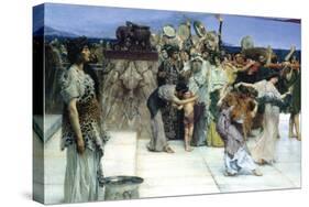 A Consecration of Bacchus, Detail-Sir Lawrence Alma-Tadema-Stretched Canvas