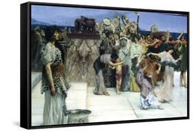 A Consecration of Bacchus, Detail-Sir Lawrence Alma-Tadema-Framed Stretched Canvas