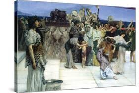 A Consecration of Bacchus, Detail-Sir Lawrence Alma-Tadema-Stretched Canvas