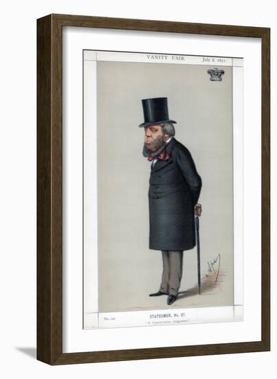 A Conservative Religionist, 1871-Carlo Pellegrini-Framed Giclee Print