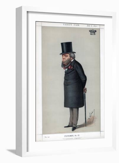 A Conservative Religionist, 1871-Carlo Pellegrini-Framed Giclee Print