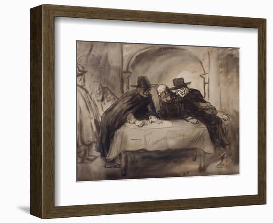 A Conspiracy, C.1905-William Strang-Framed Giclee Print