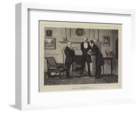 A Consultation-Charles Green-Framed Giclee Print