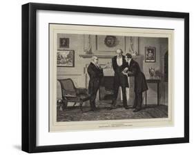 A Consultation-Charles Green-Framed Giclee Print