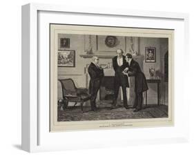 A Consultation-Charles Green-Framed Giclee Print