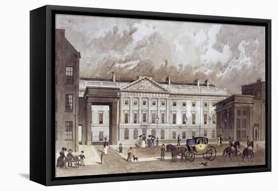 A Contemporary of the New Royal Mint, C.1830-Thomas Hosmer Shepherd-Framed Stretched Canvas