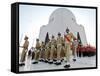 A Contingent of the Cadets of Pakistan Army-Shakil Adil-Framed Stretched Canvas