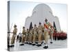 A Contingent of the Cadets of Pakistan Army-Shakil Adil-Stretched Canvas