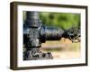 A Control Valve of an Oil Pump-null-Framed Photographic Print