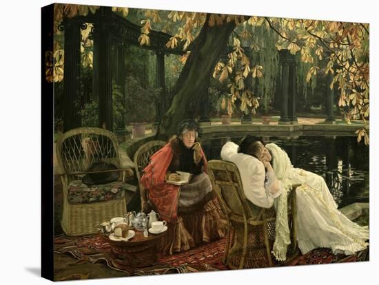 A Convalescent, C.1876-James Tissot-Stretched Canvas