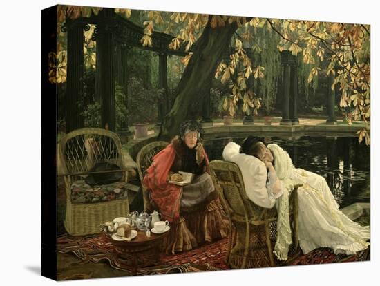 A Convalescent, C.1876-James Tissot-Stretched Canvas